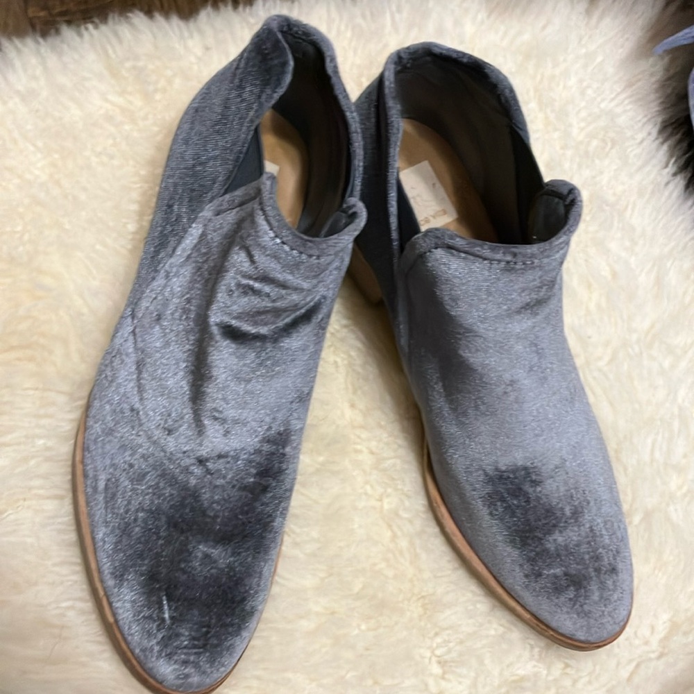 Dolce Vita Slate Gray Bootie, 7.5
